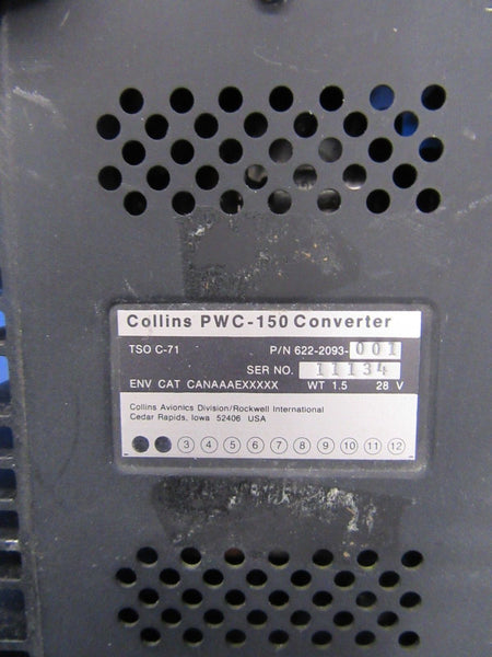 Collins PNC-150 Converter Mods 1 & 2 P/N 622-2093-001 (0518-109)