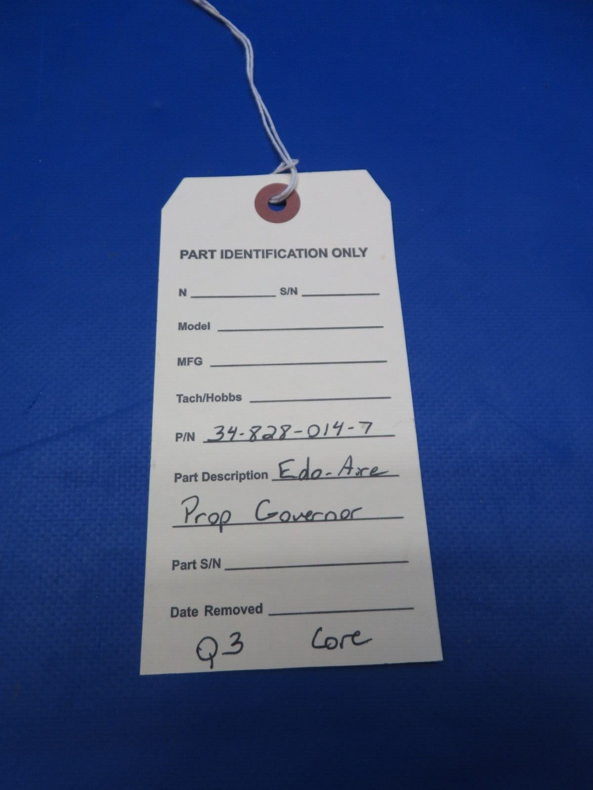 Edo-Aire Prop Governor P/N 34-828-014-7 CORE (0423-410)