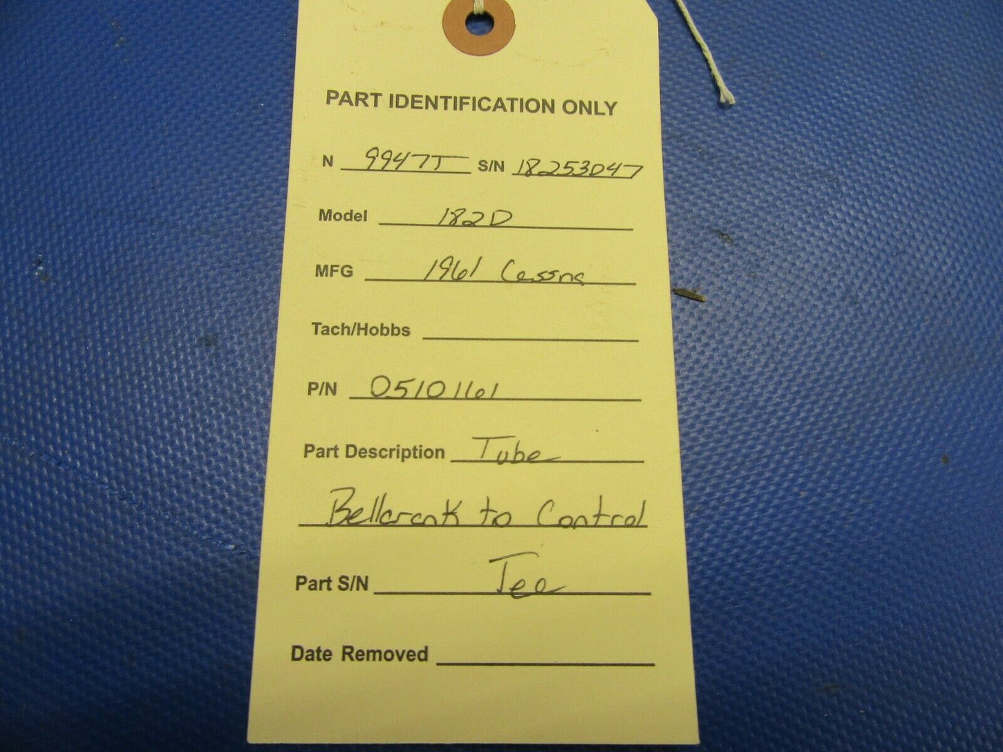 Cessna 182 / 182D Tube Bellcrank to Control Tee P/N 0510161 (0821-437)
