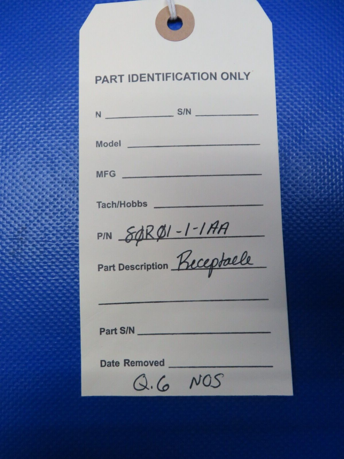 Piper Navajo Cowling Camloc Receptacle P/N 80R01-AA NOS (0224-263)