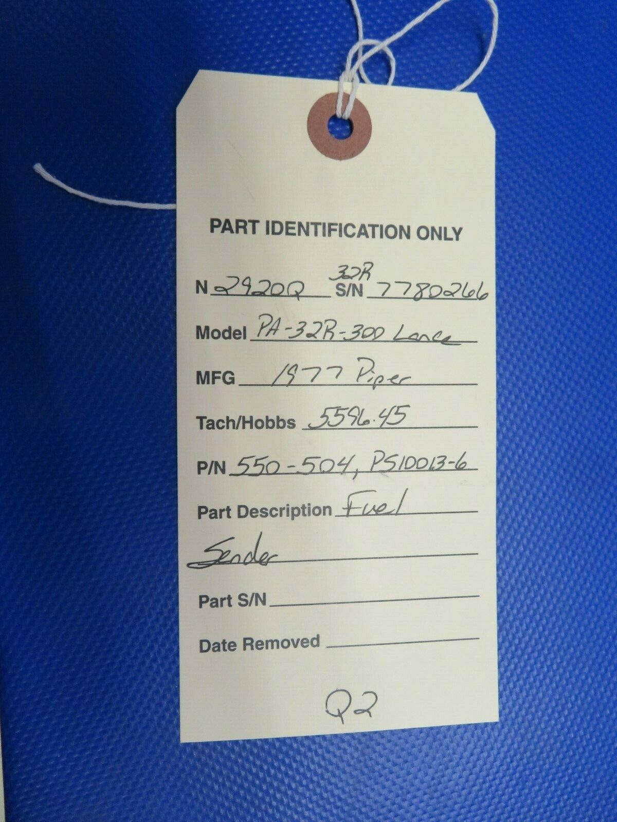 Piper PA-32R-300 Lance Fuel Sender 14V 550-504, PS10013-6 (0121-316)
