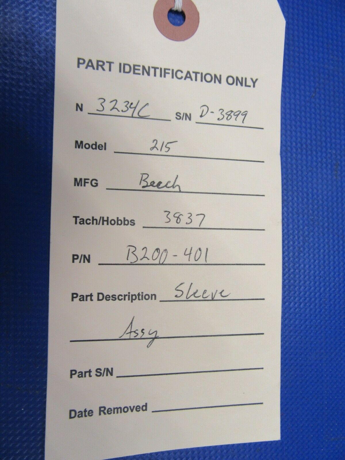 Beech Bonanza 215 Propeller Sleeve Assembly P/N B200-401 (0921-212)