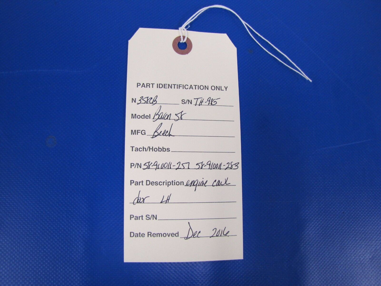 1978 Beech Baron 58 Engine Cowl Door LH (0317-28)
