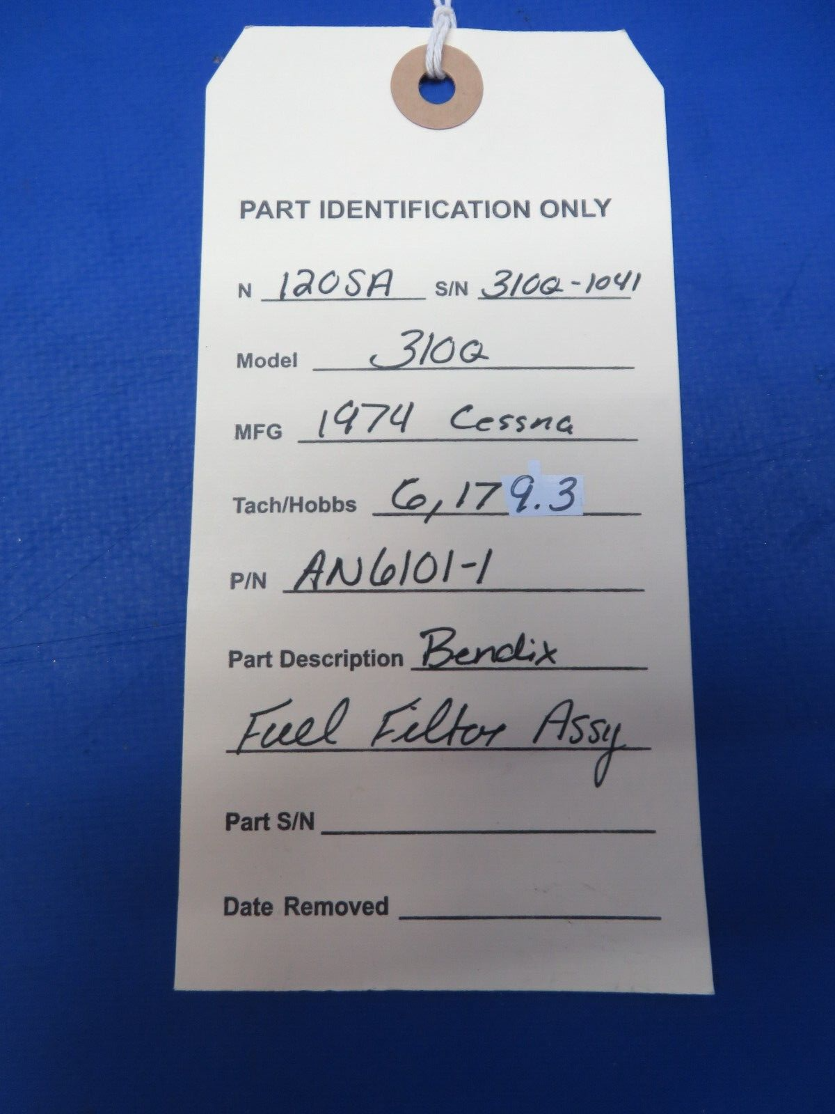 Cessna 310 / 310Q Bendix Fuel Filter Assy P/N AN6101-1 (0823-759)