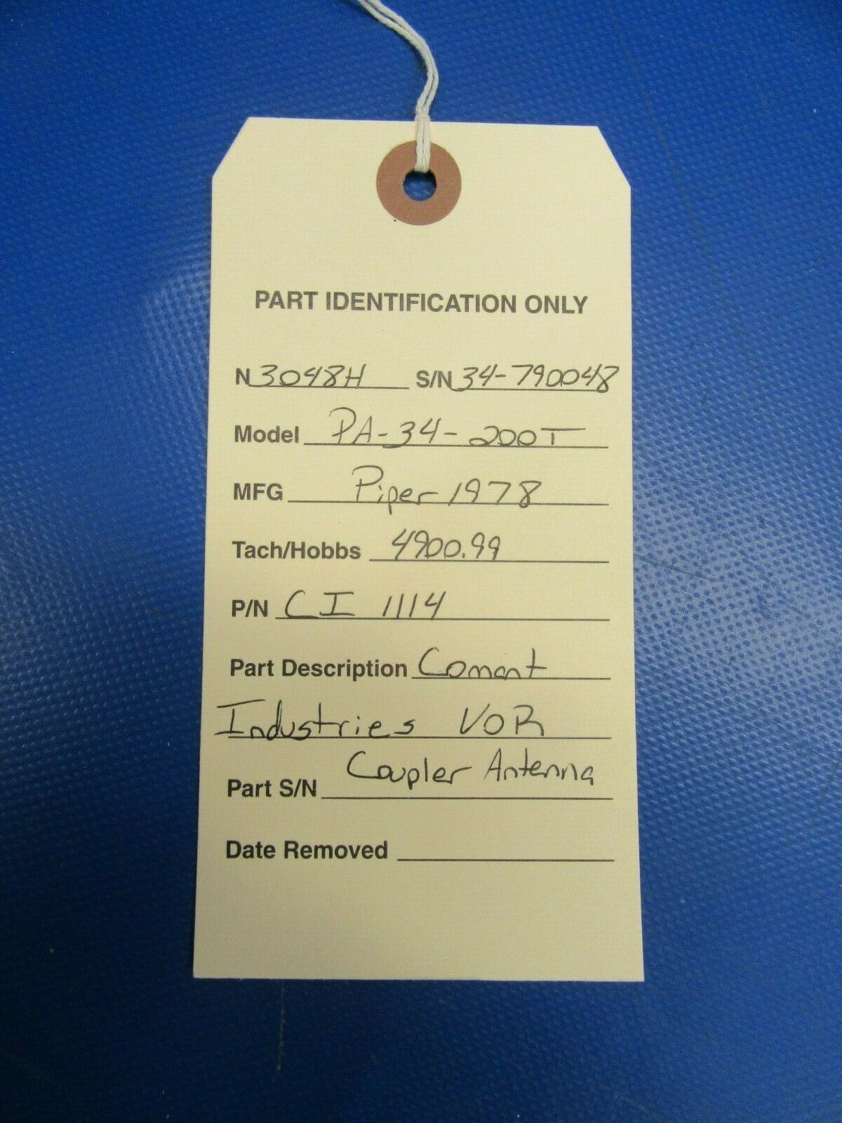 Comant Industries Antenna Coupler P/N CI 1114 (1119-116)