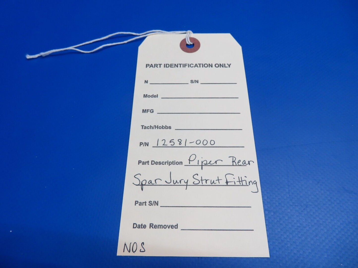 Piper J3 Rear Spar Jury Strut Fitting P/N 12581-000 (0922-999)