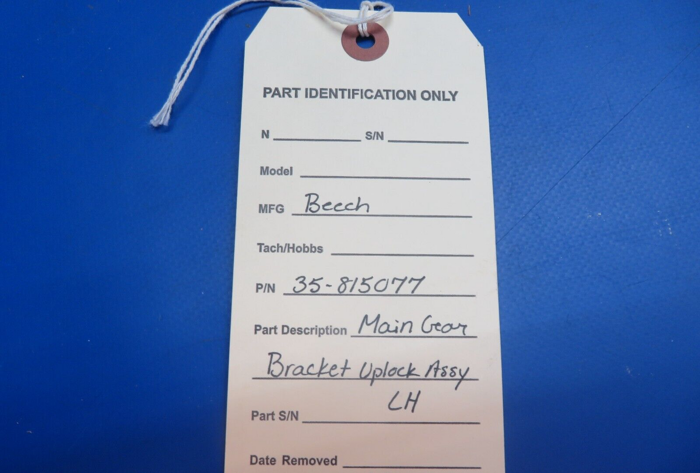 Beech Main Gear Bracket Uplock Assy LH P/N 35-815077 (1122-617)