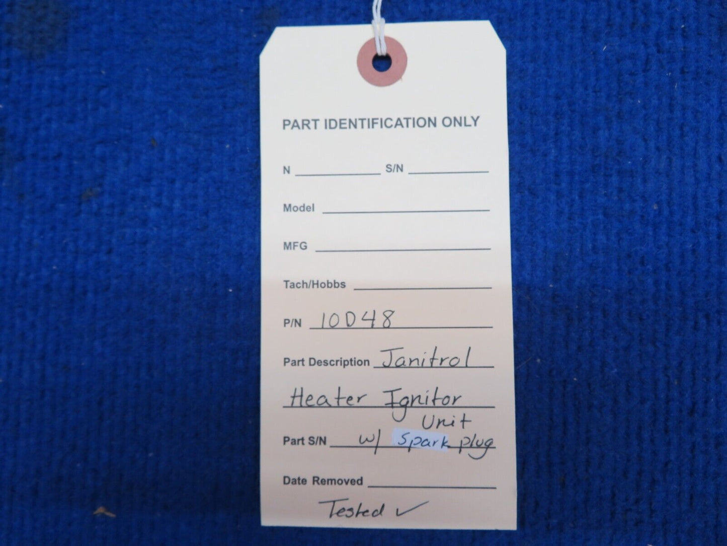 Janitrol Heater Ignitor Unit w/ Sparkplug P/N 10D48 (0822-624)
