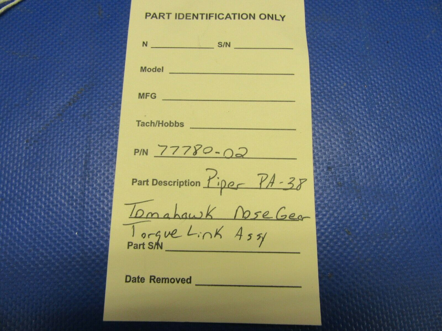 Piper PA-38 Tomahawk Nose Gear Torque Link 77780-02, 7780-002 (1021-495)