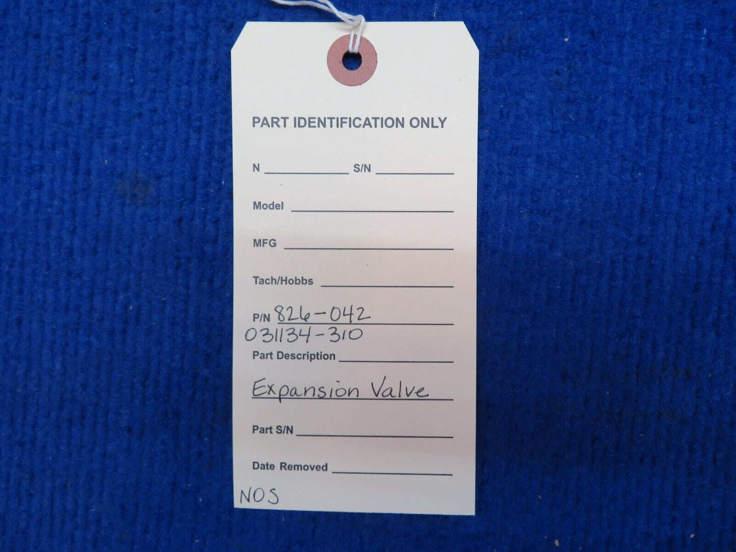 Piper Expansion Valve P/N 826-042 NOS (0622-888)