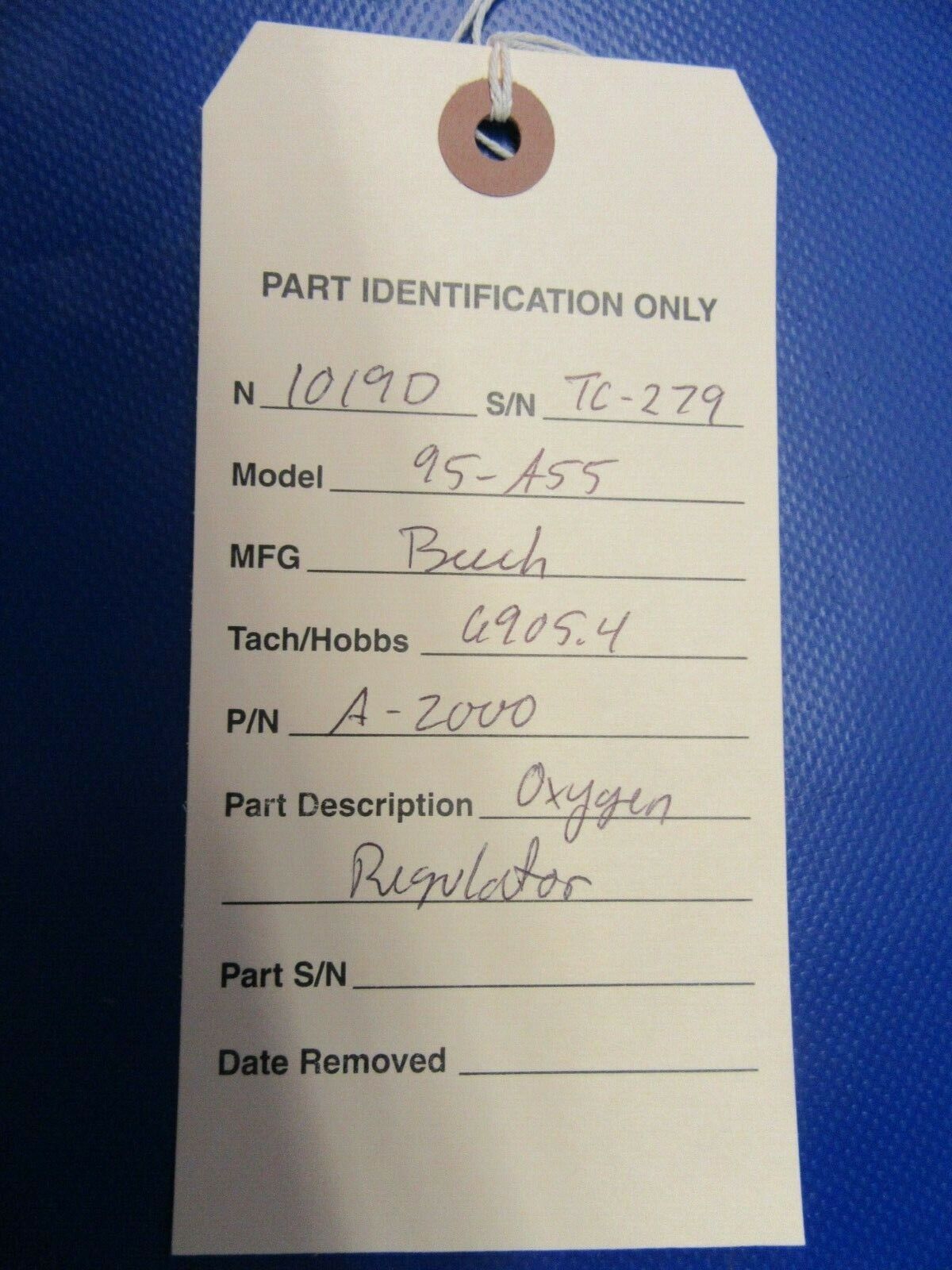 Beech Baron 95-A55 Oxygen Regulator P/N A-2000 (0420-248)