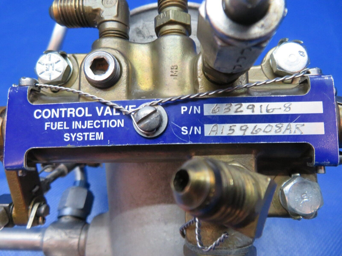 Cessna Continental TSIO520E Fuel Injection Control Valve 632852 (012