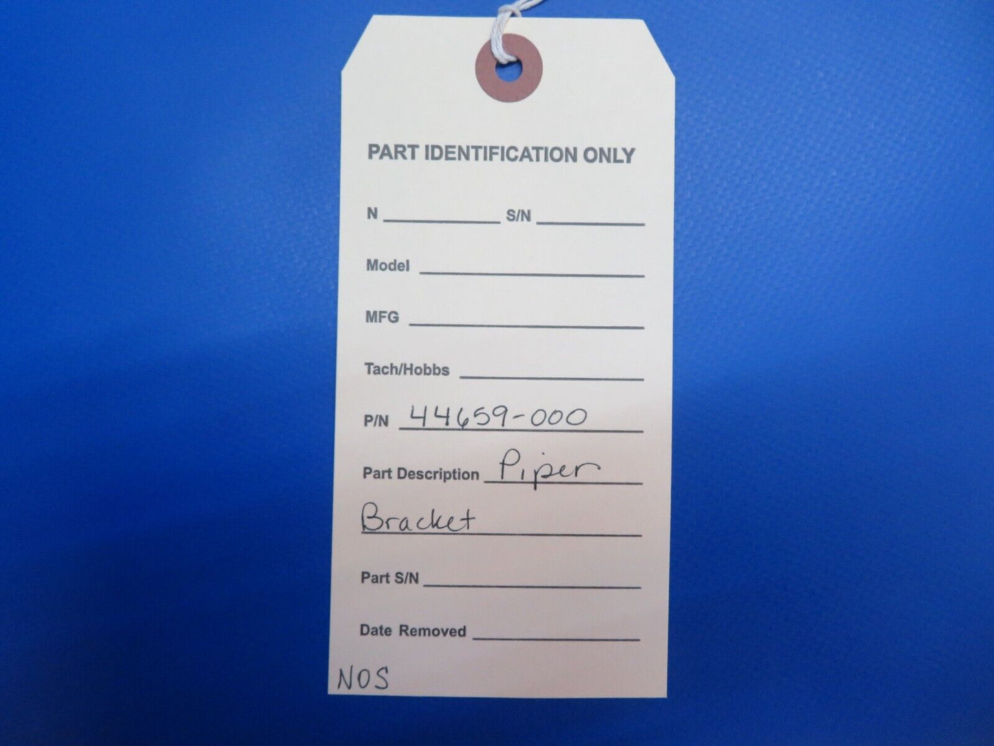 Piper Bracket P/N 44659-000 NOS (0922-576)