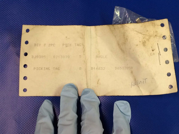 Cessna 180 & 185 Angle - Parking Brake Tube Assy P/N 0713070-5 (1016-22)