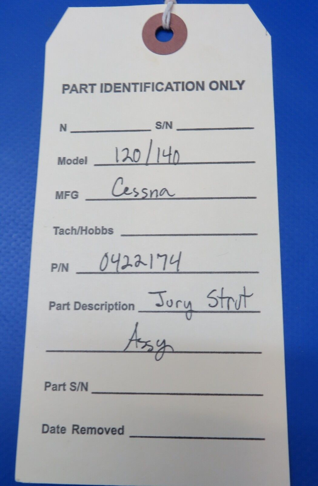 Cessna 120 / 140 Jury Strut Assy LH P/N 0422174 (1122-381)