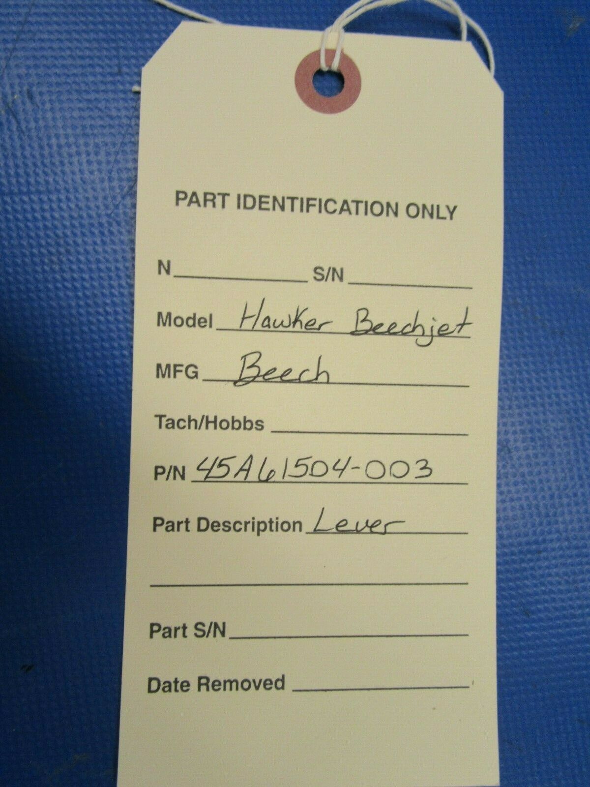 Beech 400 Lever Elevator Control P/N 45A61504-003 NOS w/8130 (0419-392)