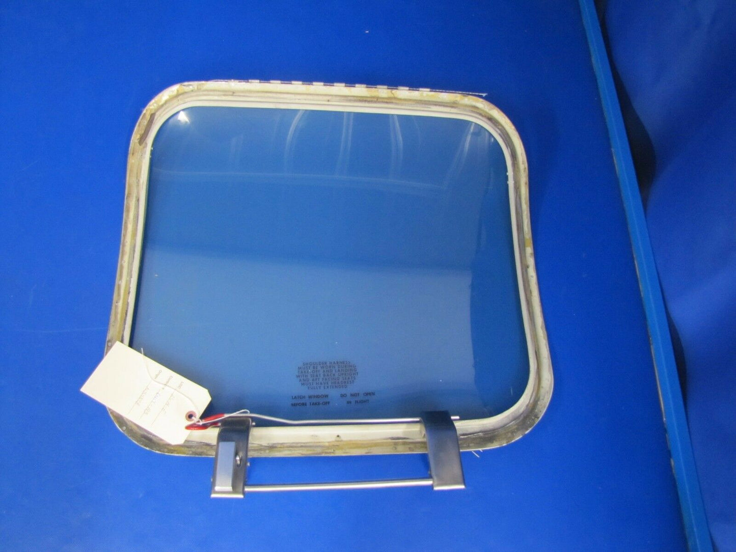 Beech Baron 58 Cabin Window - Green - STD - RH - P/N 002-430053-2 (0417-193)