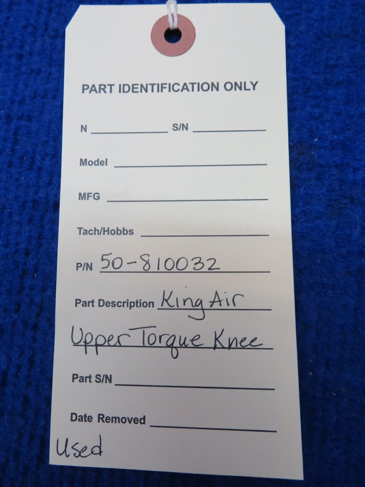 Beech King Air Upper Torque Knee P/N 50-810032 (0622-481)