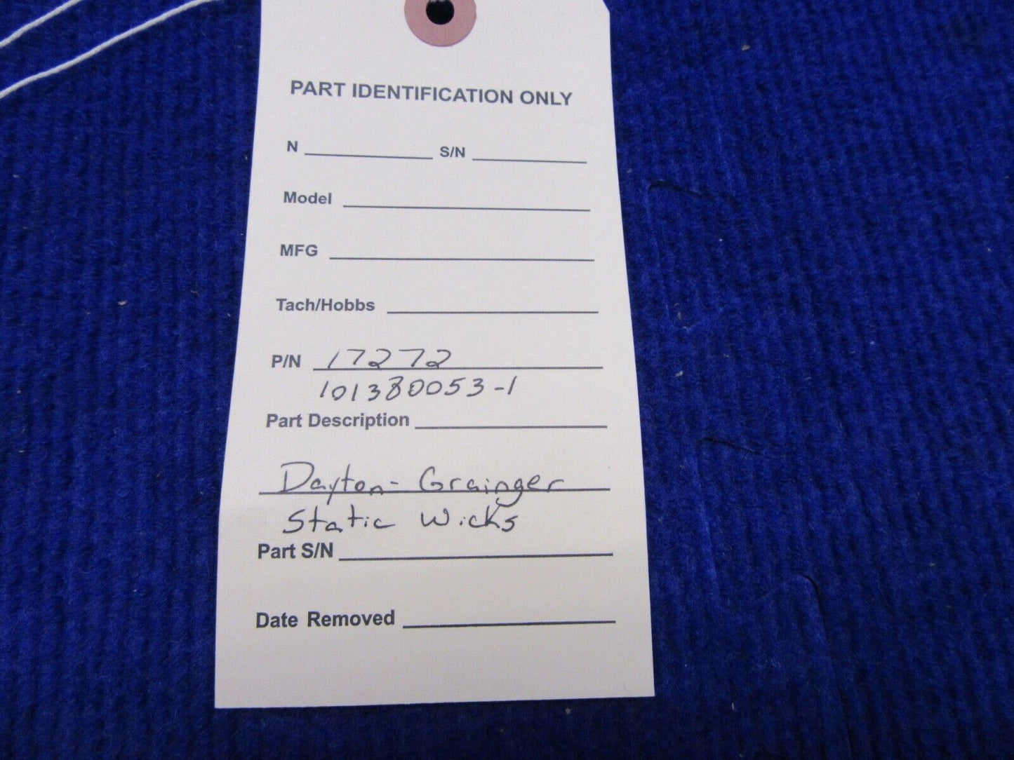 Dayton-Grainger Static Wicks P/N 17272, 101380053-1 LOT OF 2 (1221-502)