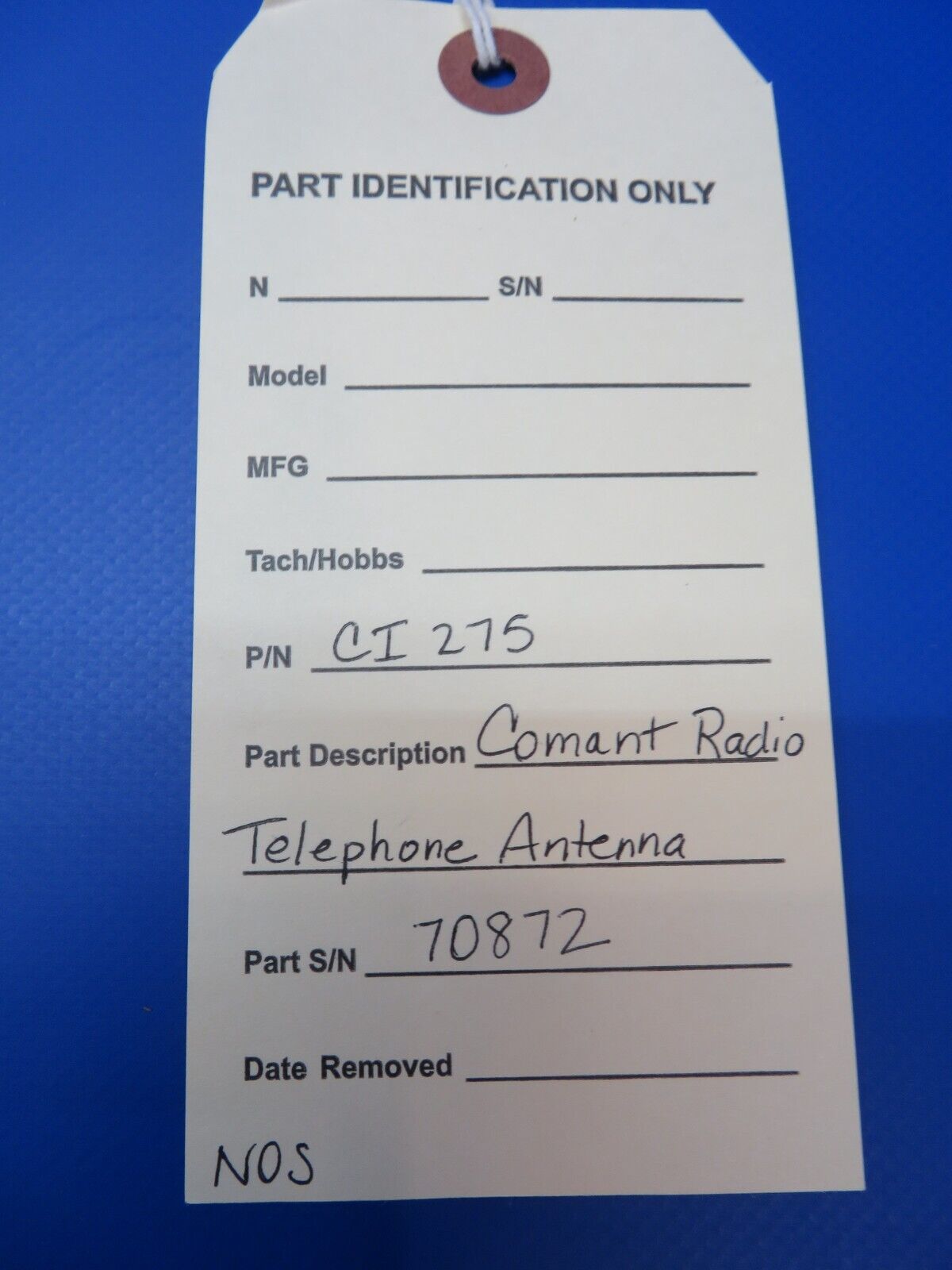 Comant Radio Telephone Antenna P/N CI275 NOS (1022-421)