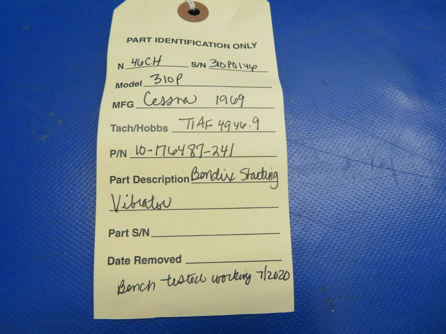 Bendix Starting Vibrator P/N 10-176487-241 (0720-727)