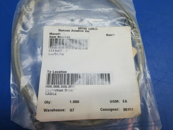 Bombardier Lear Jet Cable P/N 2311660-1 NOS (0923-924)