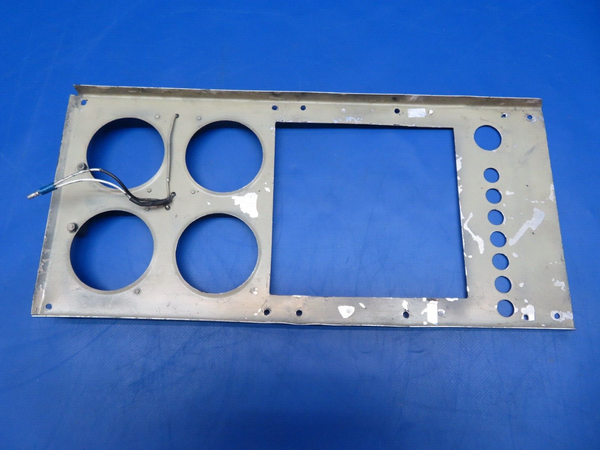 Brantly B2B Helicopter LWR Center Instrument Panel / Placards (102284