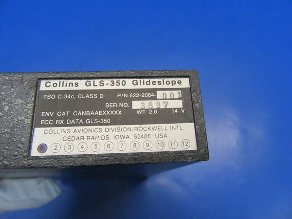 Collins GLS-350 Glidescope P/N 622-2084-001 w/ FAA 8130 (1017-120)