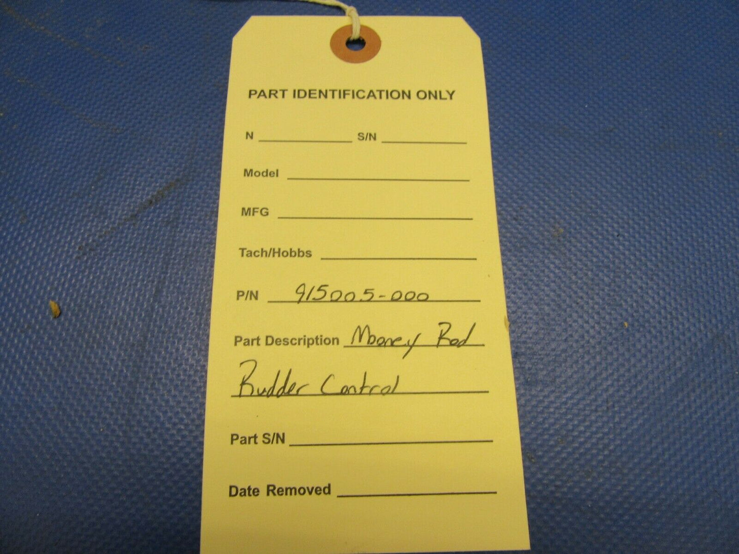 Mooney M20 Rod Rudder Control P/N 915005-000 (0821-511)