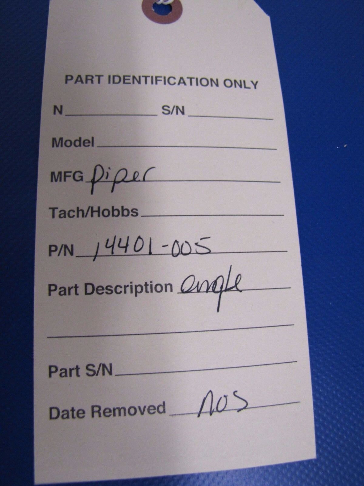 Piper Angle LOT OF 2 P/N 14401-5 NOS (0317-190)