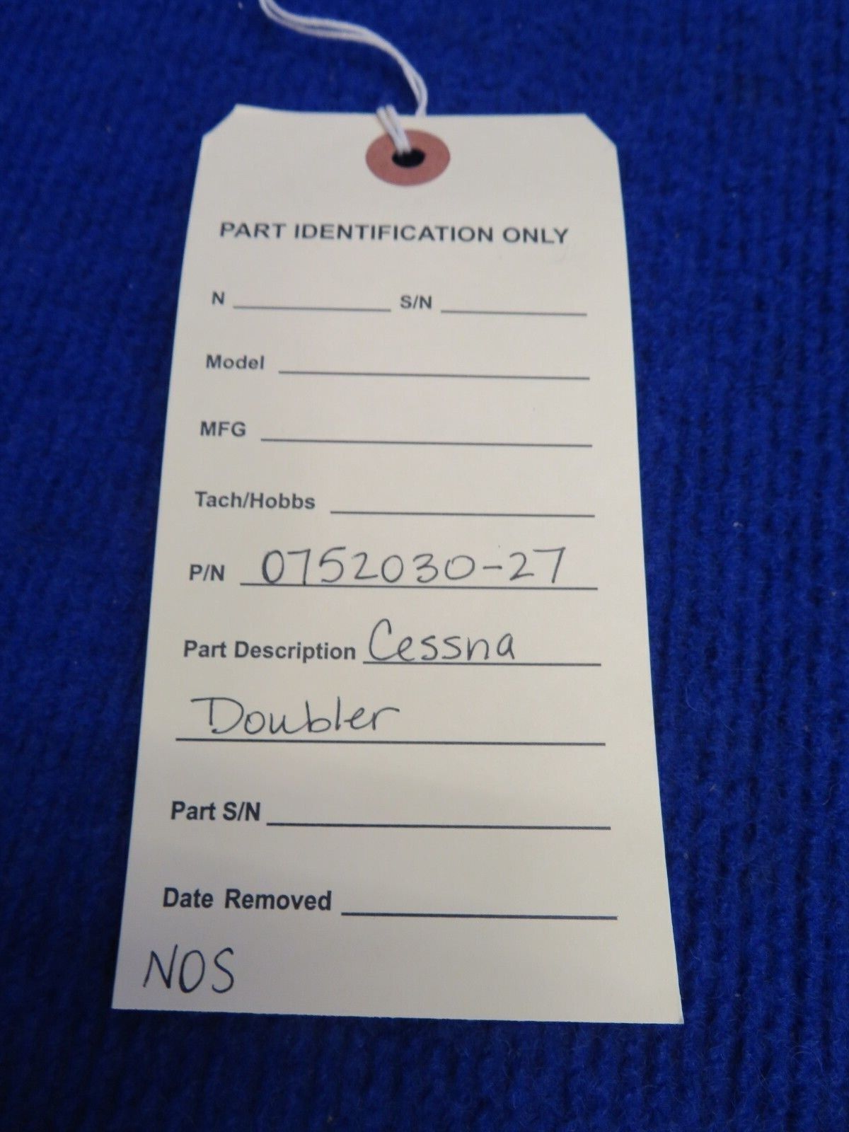 Cessna Doubler P/N 0752030-27 NOS (0522-417)