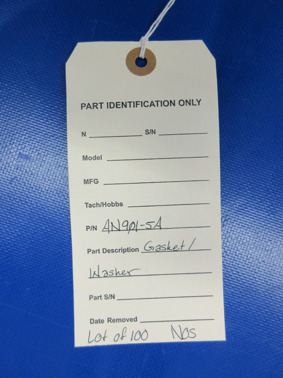 Gasket / Washer P/N AN901-5A LOT OF 100 NOS (1223-658)