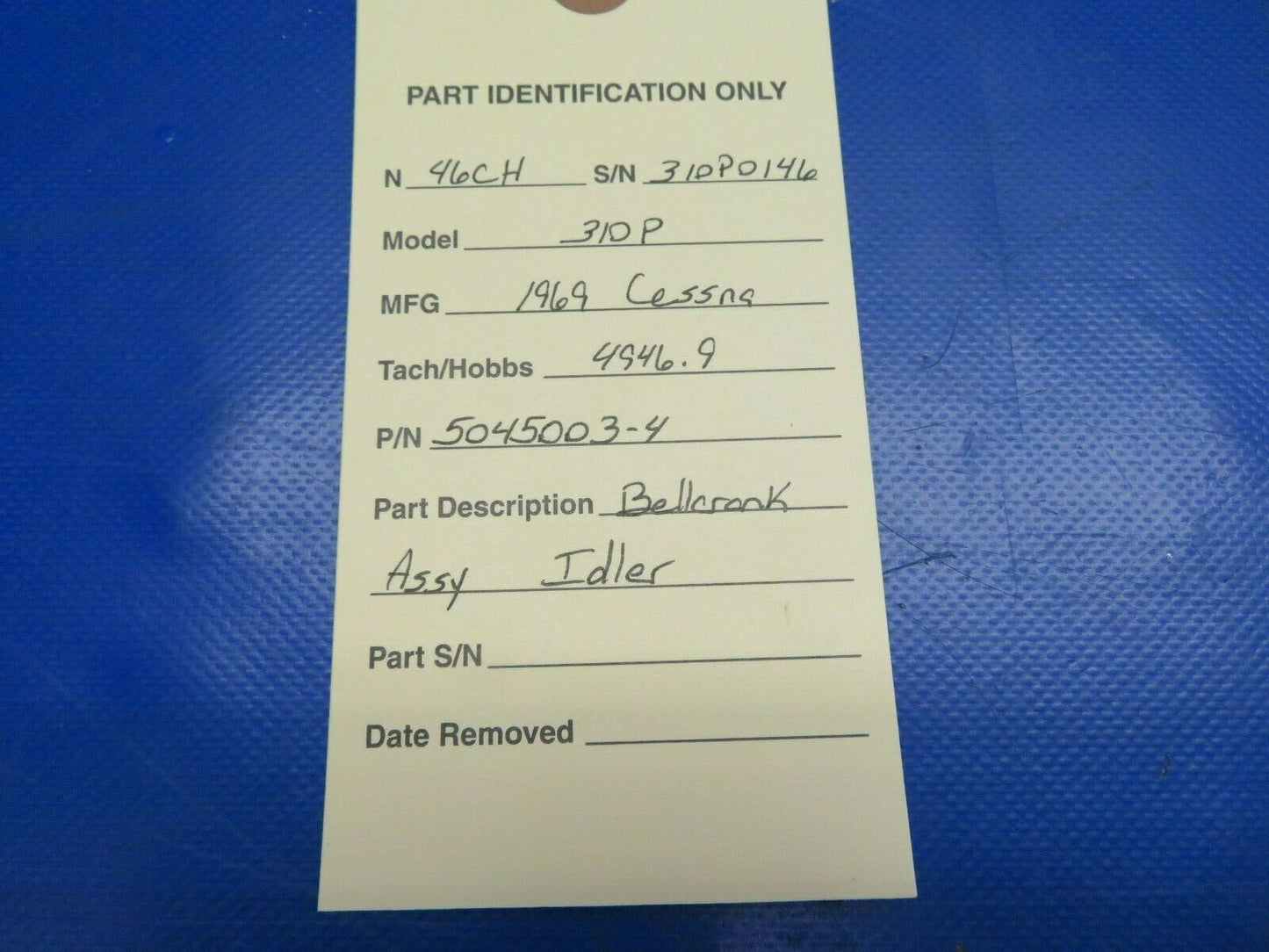 Cessna 310 Bellcrank Assembly Idler P/N 5045003-4 (0620-738)