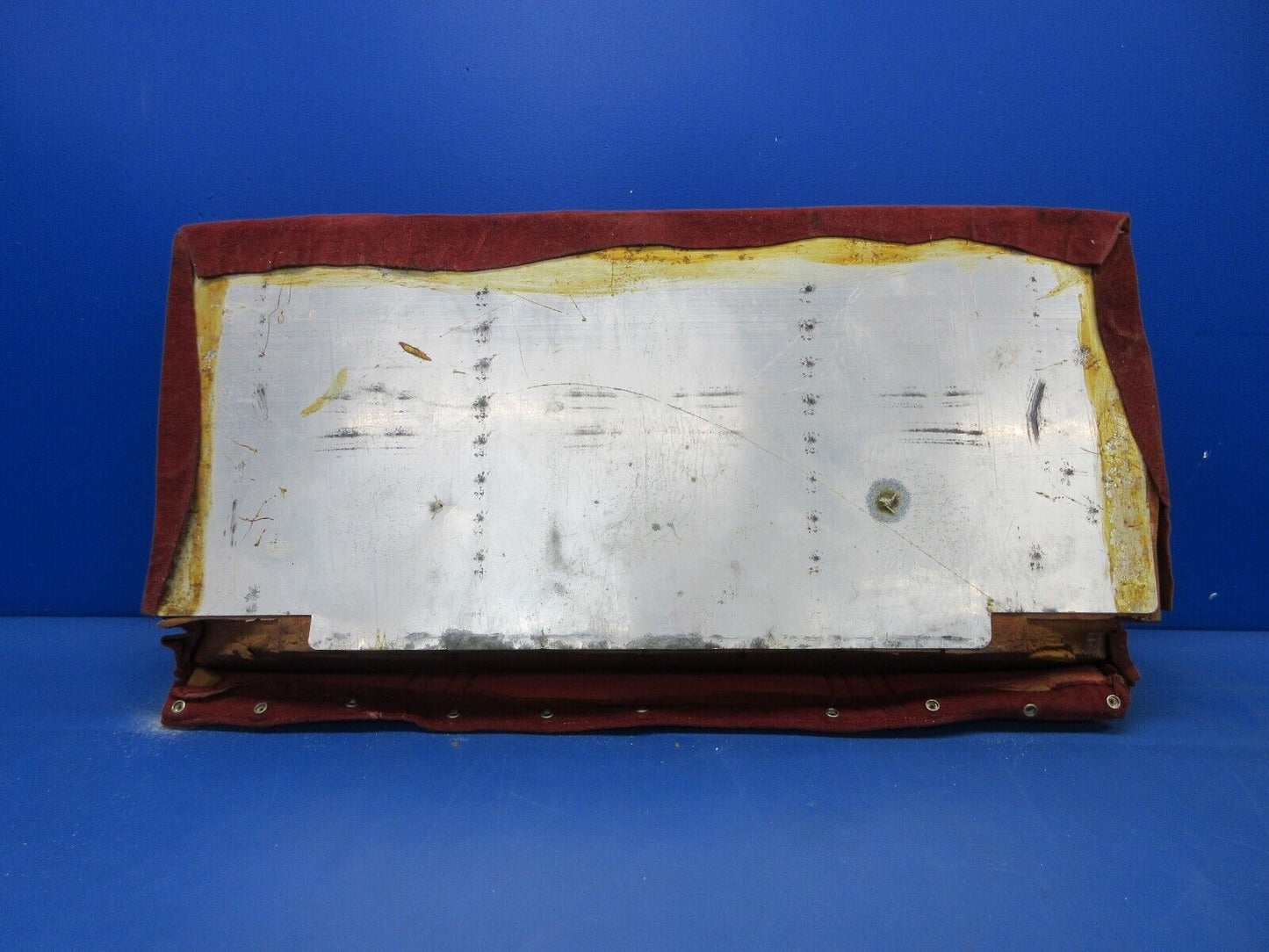 Beech C23 Sundowner Rear Seat Assy - Red Fabric P/N 169-534025-601 (0724-1447)