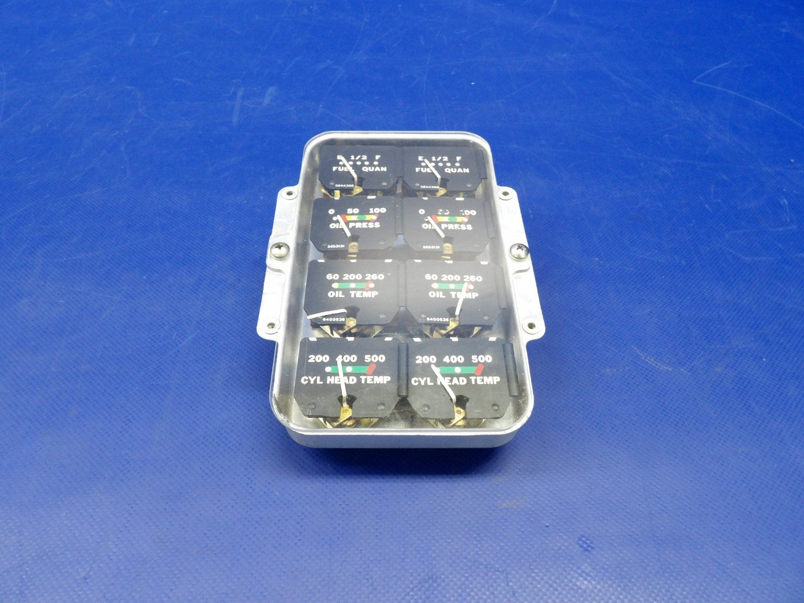 Piper PA-23-250 Aztec Instrument Cluster P/N 30114-00 WARRANTY (0726-1236)0