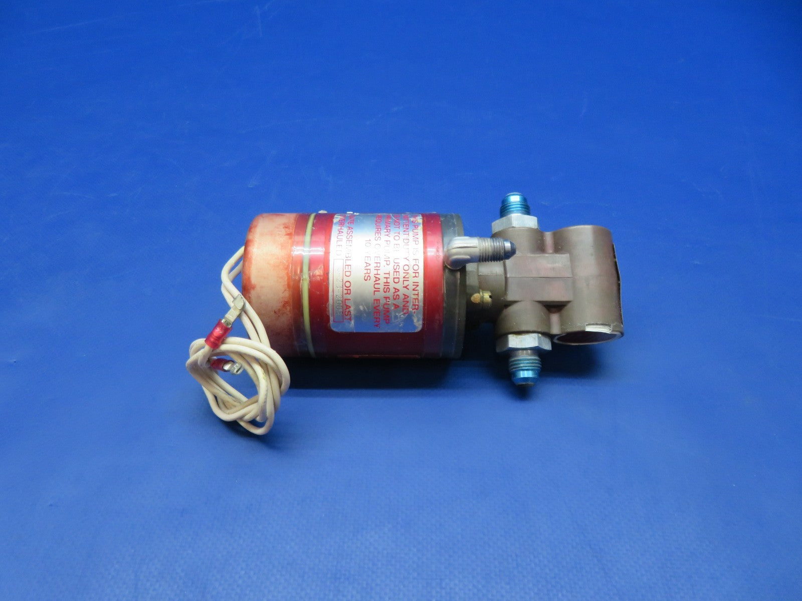 Cessna 421 Dukes Fuel Boost Pump 24/28v P/N 4140-00-153 CORE (0326-163)0
