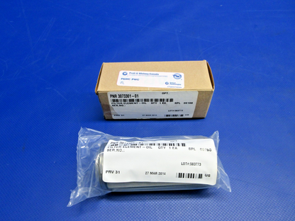 Pratt & Whitney Oil Filter Element P/N 3073301-01 NOS (0426-748)0