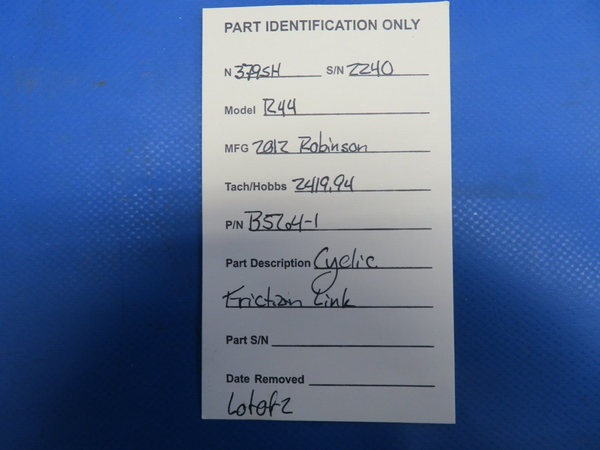 Robinson R44 Raven II Helicopter Cyclic Friction Link B564-1 LOT OF 2 (0724-840)