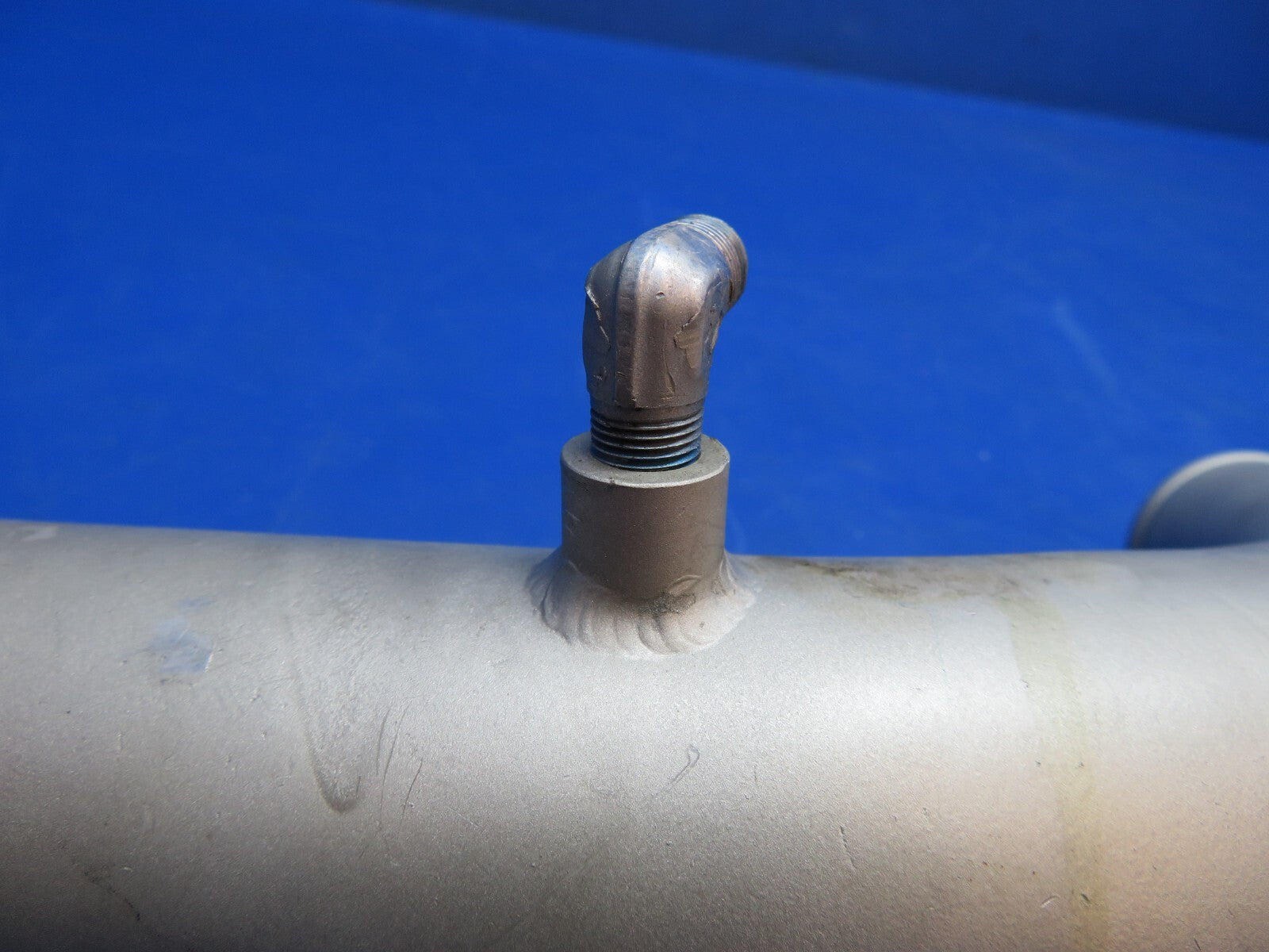 Continental IO-470-U Elbow Intake Manifold Tube P/N 629597 (0324-157)4