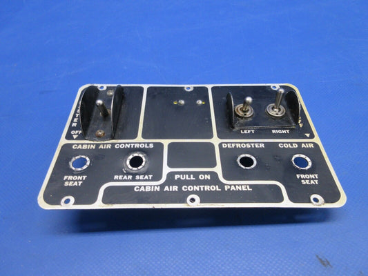 Piper PA-23-250 Aztec Heater Panel Placard P/N 16313-00 (0624-885)