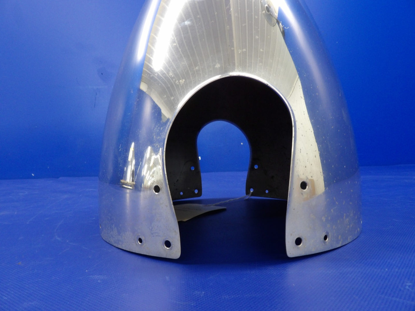 Beech Hartzell 2-Blade Polished Propeller Spinner Dome P/N C2445-1P (0226-2027)11