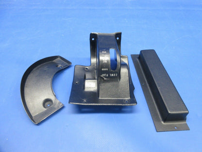 Piper PA-32RT-300T Fuel Selector & Cowl Flap Control Cover 695-12 (0924-913)