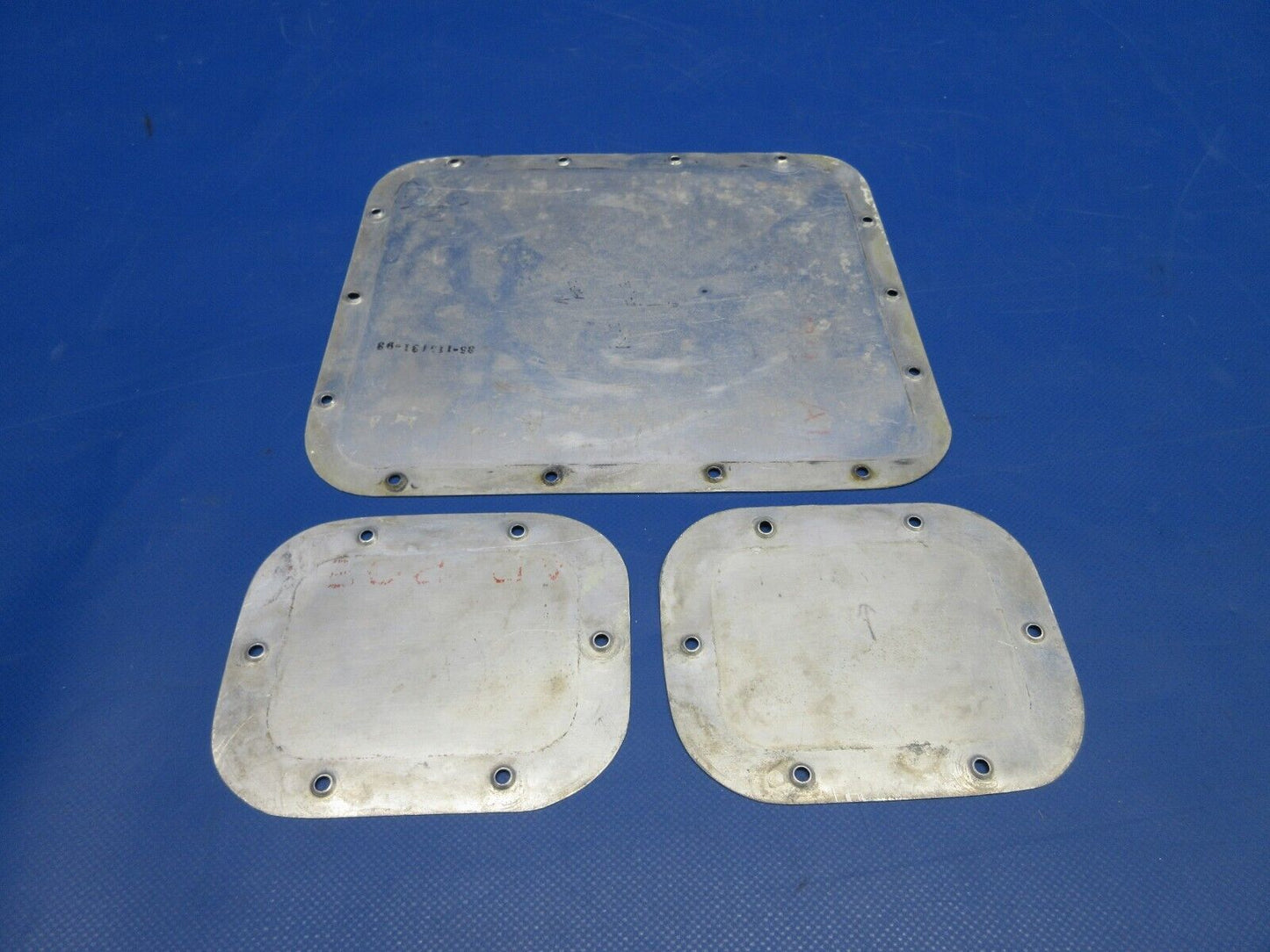 Beech 95 / D95A Travel Air Right Wing Inspection Access Panels LOT (0524-1136)