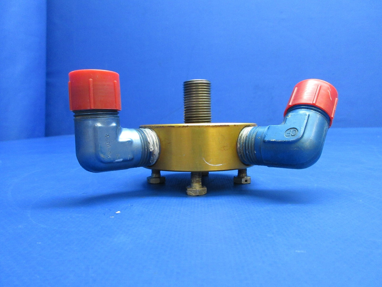 Airwolf Oil Filter Adapter w/ Bracket P/N OFB-11 (0523-1136)6