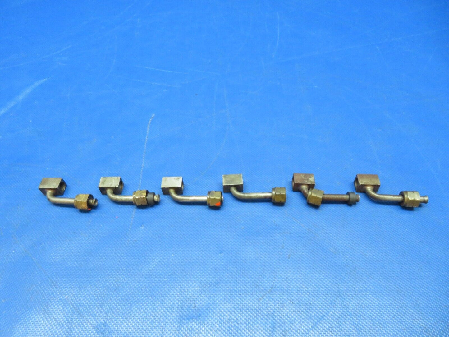 Continental TSIO-520-E9B Fuel Injector Nozzle P/N 630965 SET OF 6 (0924-131)