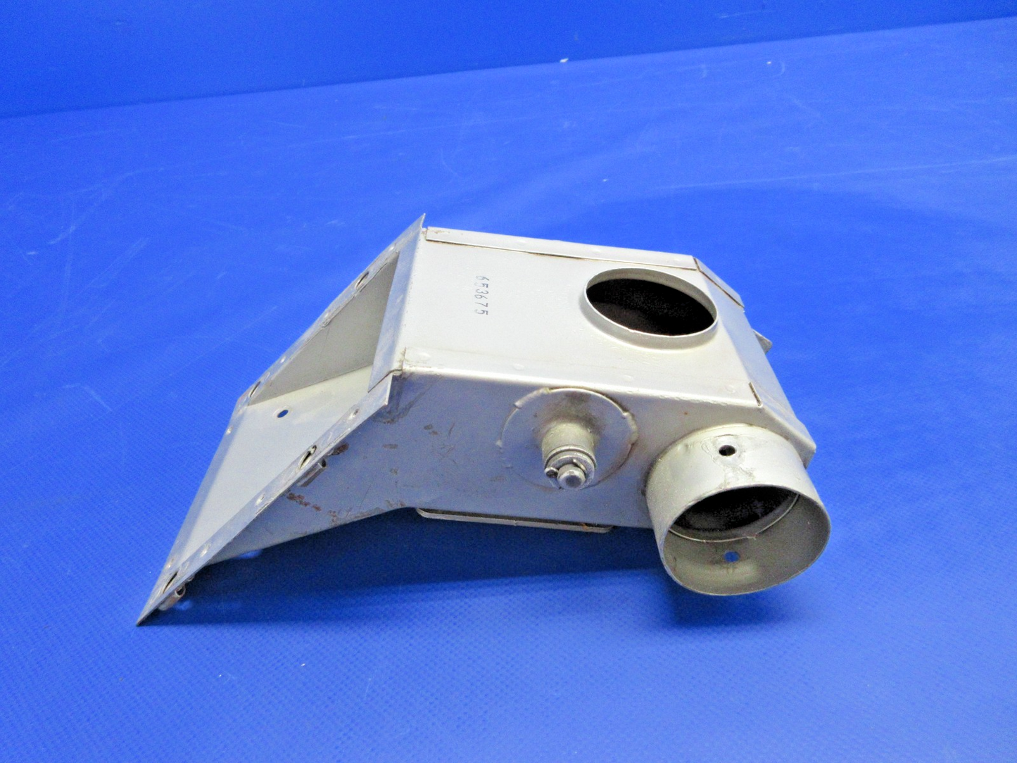 Cessna 150 / Continental Carburetor Air Intake Housing Box P/N 653675 (0326-739)2