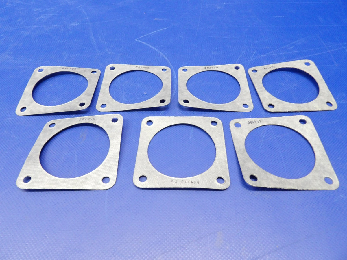 Continental TSIO Air Induction Body Gasket P/N 654732 LOT OF 7 NOS (0426-1412)4