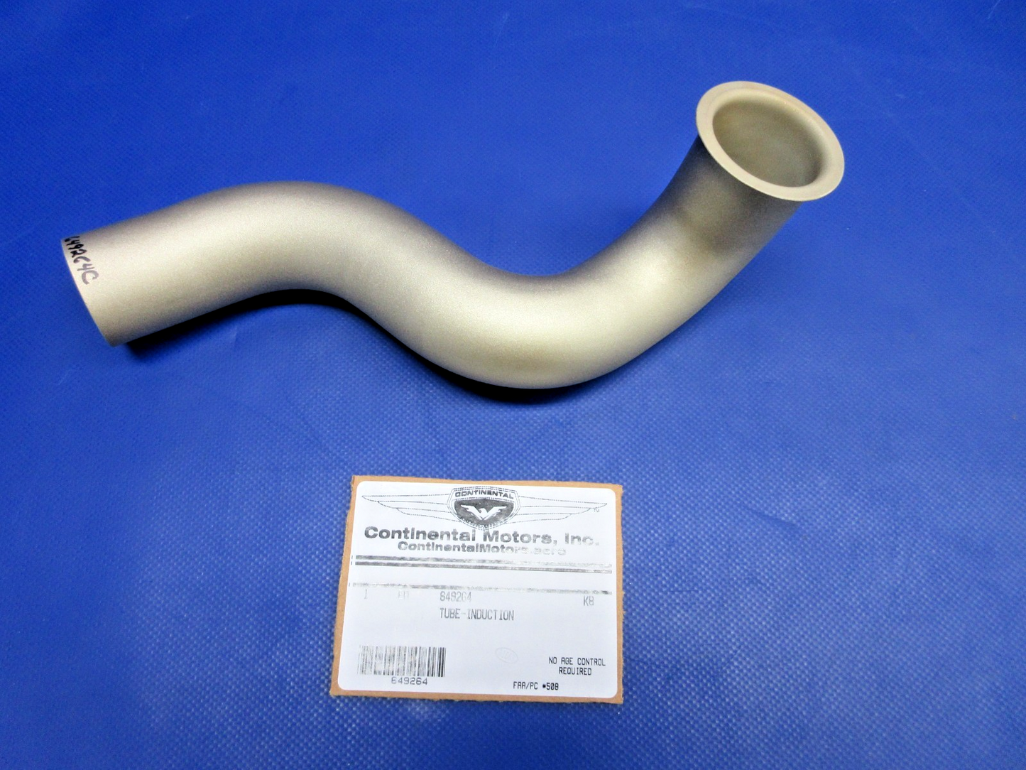 Continental LTSIO / TSIO Air Induction Tube P/N 649264 NOS (0326-775)1