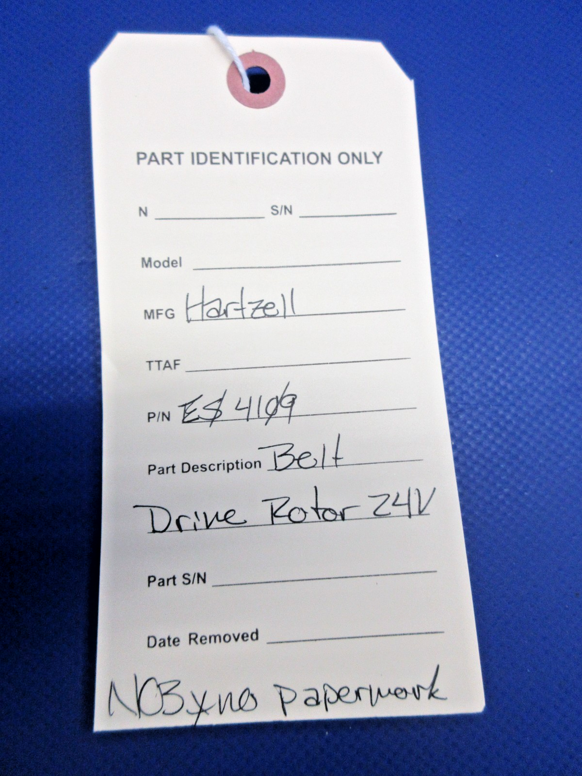 Hartzell Belt Drive Rotor 24V P/N ES 4109 NOS (0426-767)10