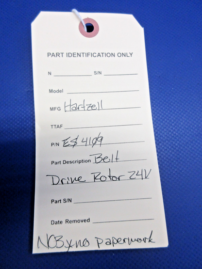 Hartzell Belt Drive Rotor 24V P/N ES 4109 NOS (0426-767)10